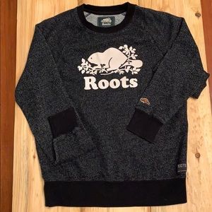Salt and Pepper Roots Logo Sweater Extra Small